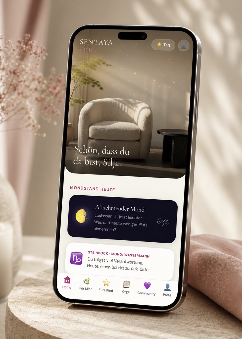 SENTAYA Soul auf einem Smartphone